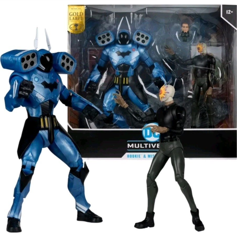 Batman End Game Rookie & Mr. Bloom DC Multiverse 2024 Gold Label Mcfarlane....CP