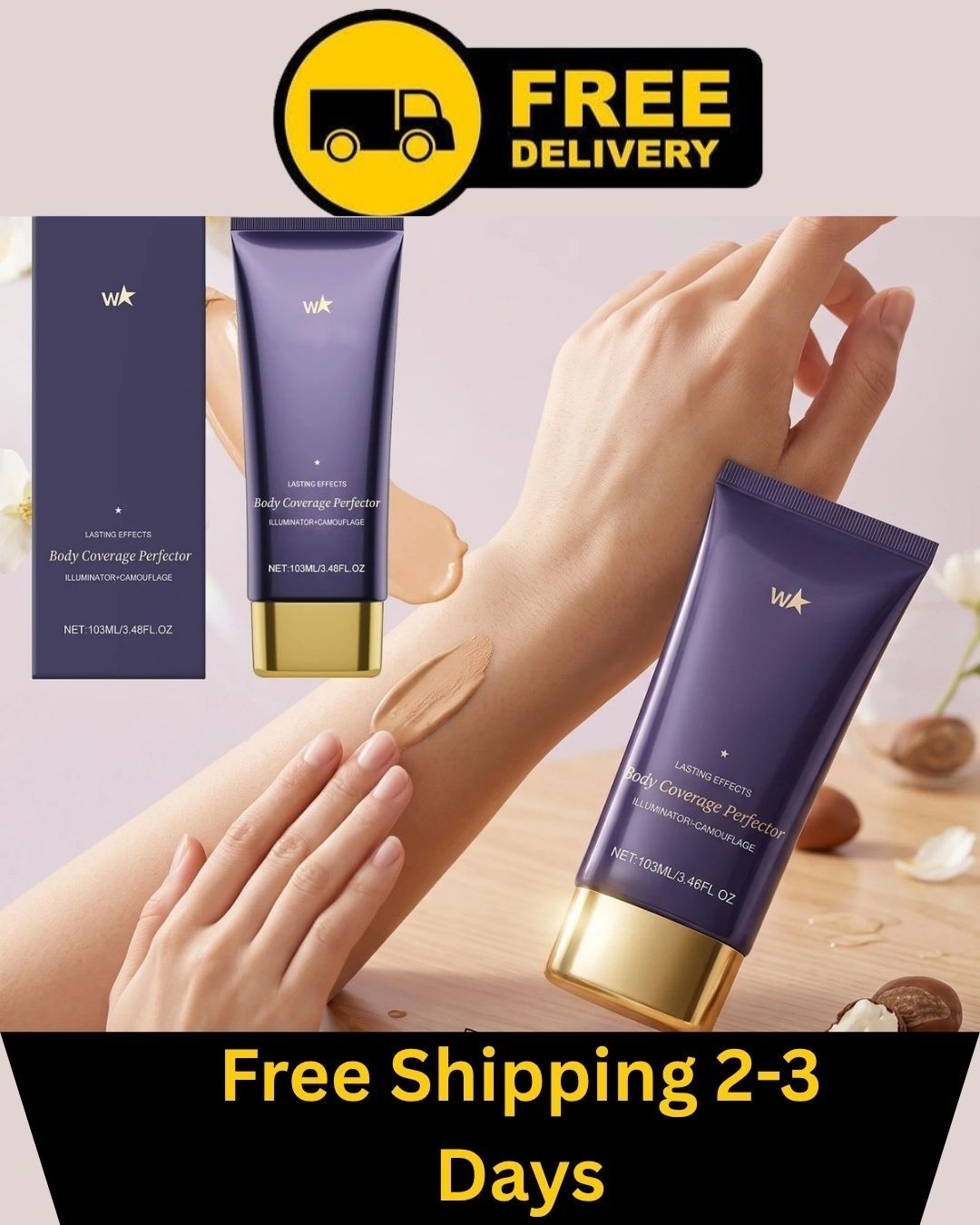 Westmore Beauty Body Coverage Perfector – Warm Radiance 3.5 oz Body Makeup