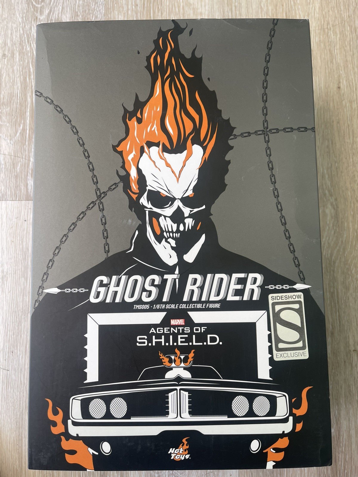 Hot Toys Exclusive Sealed Marvel\'s Agents of S.H.I.E.L.D Ghost Rider Figure 1/6