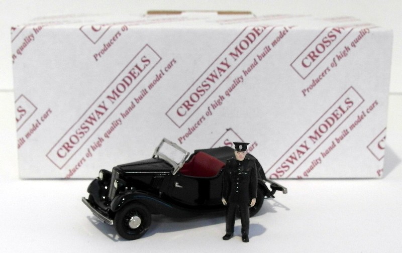 Crossway Models 1/43 Scale CP18 - Morris 8 S2 Open 2 Str. Bradford City Police