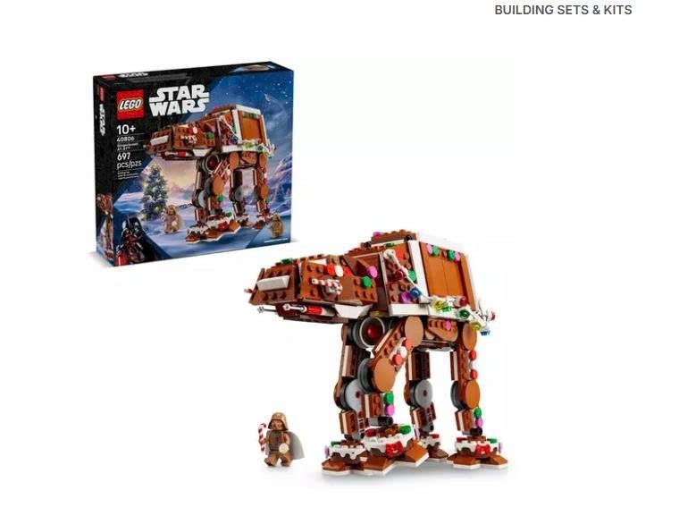 LEGO® Star Wars Gingerbread AT-AT™ Walker 40806 Building Set LEGO® Star Wars Gingerbread AT-AT™ Walker 40806 Building Set