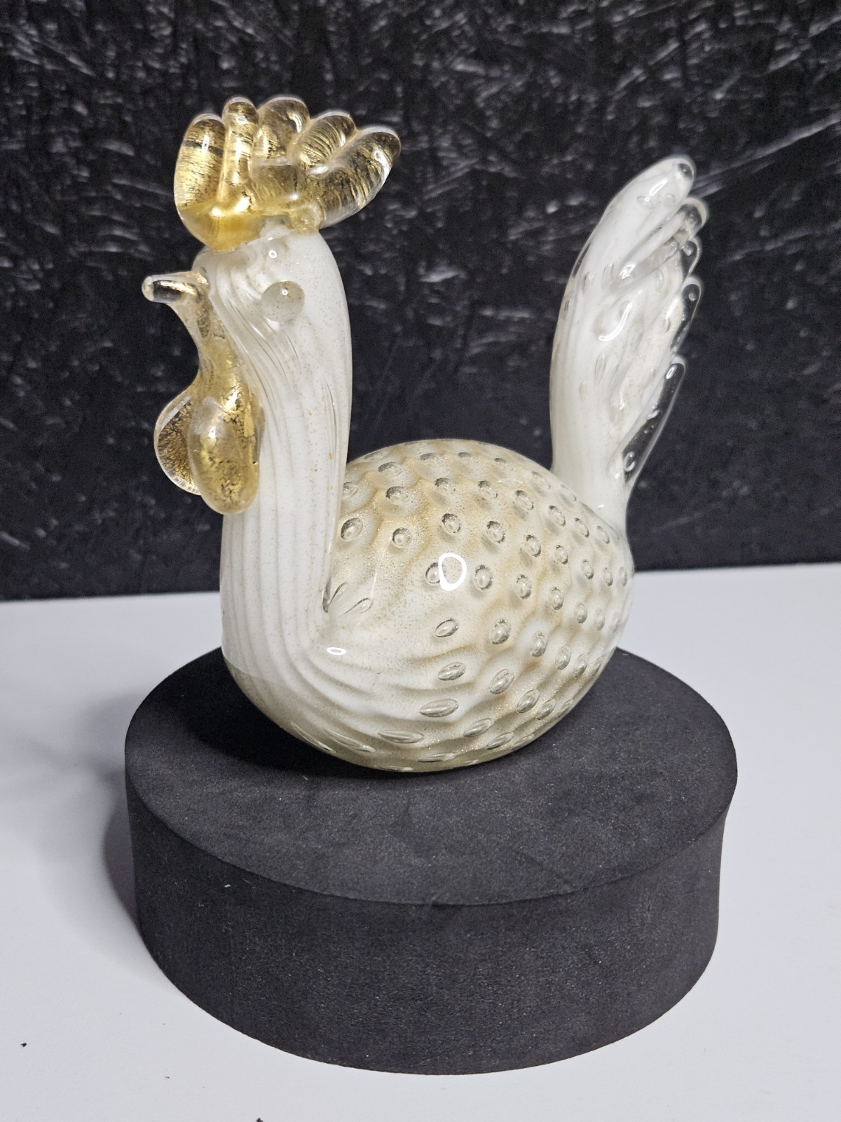 Ercole Barovier Murano Rooster RARE Ercole Barovier Murano Rooster RARE