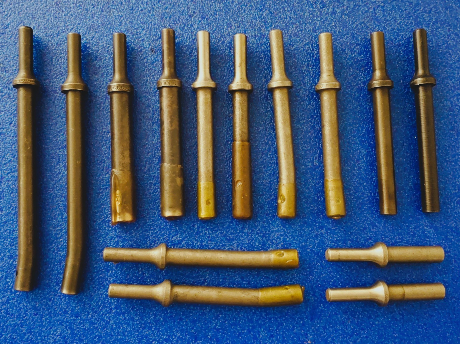 USA 14pc Schaefer Machine SMHS/ATI .401 Hi-Shear Rivet Aviation Surplus Tool Set