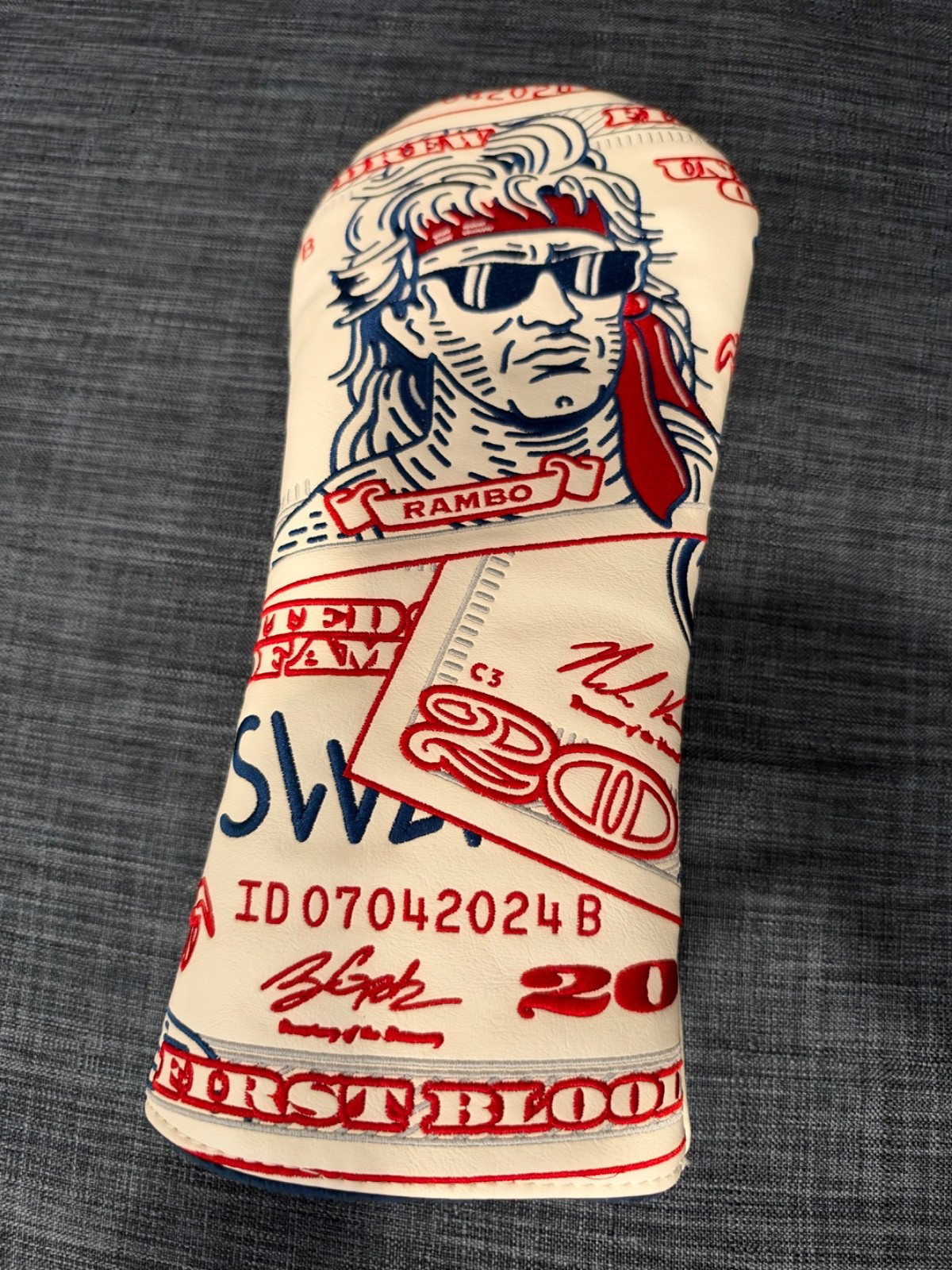 swag golf *Supa Dupa Rare* “Rambo” Driver cover