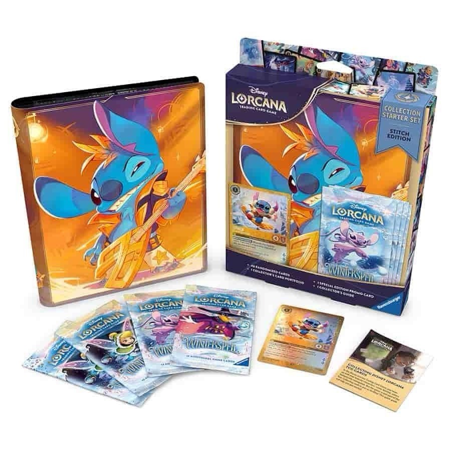 Disney Lorcana Winterspell Collection Starter Set Stitch Edition (Sealed)
