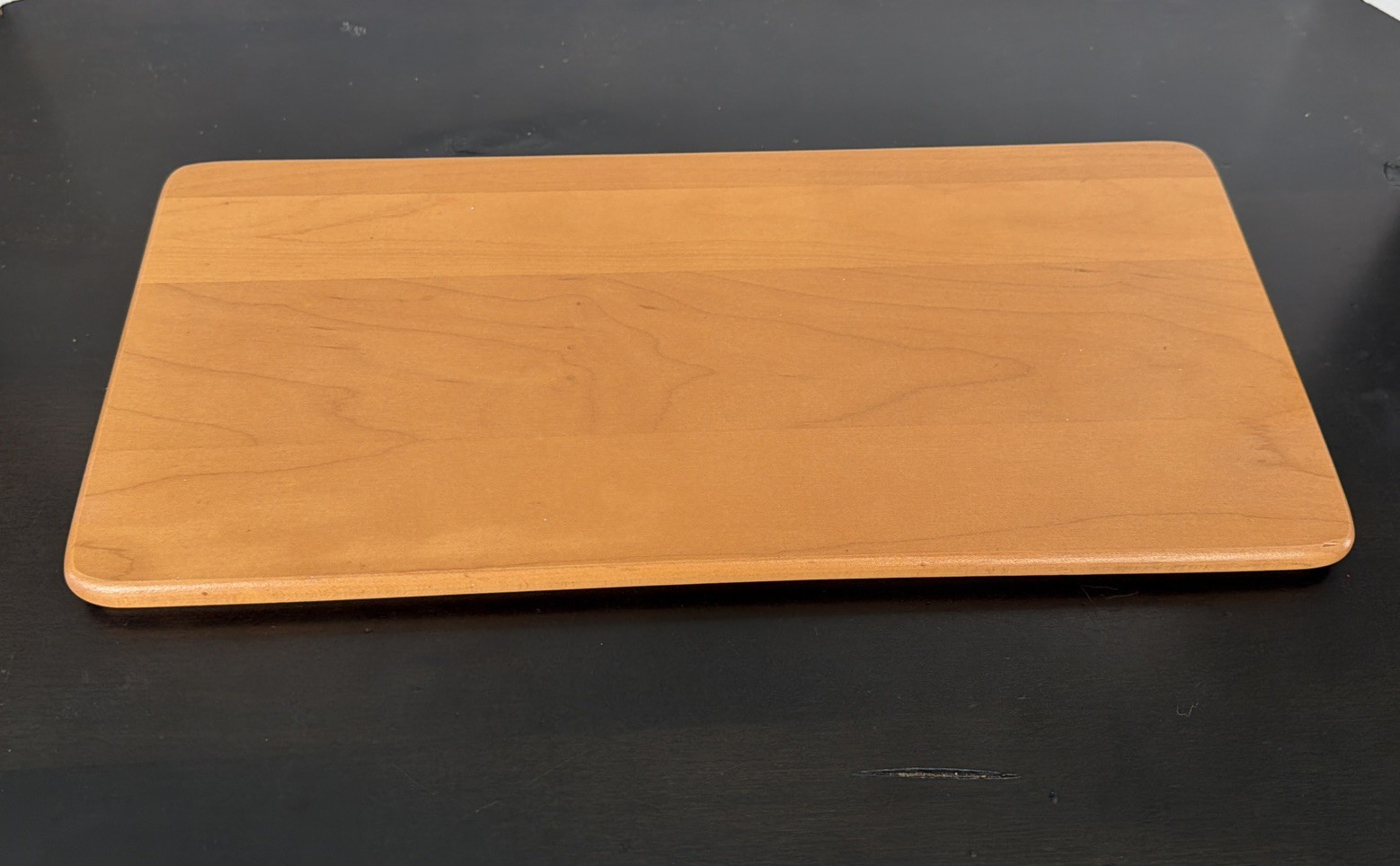 Longaberger WoodCrafts Classic Stain Bakers Rack Shelf 6”x14” 