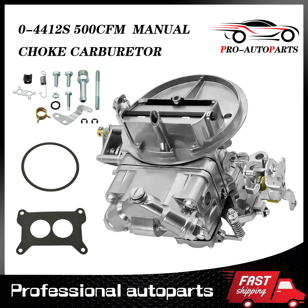 0-4412S Replace Carburetor for 2300 500 CFM 2 Barrel w/Manual Choke GMC