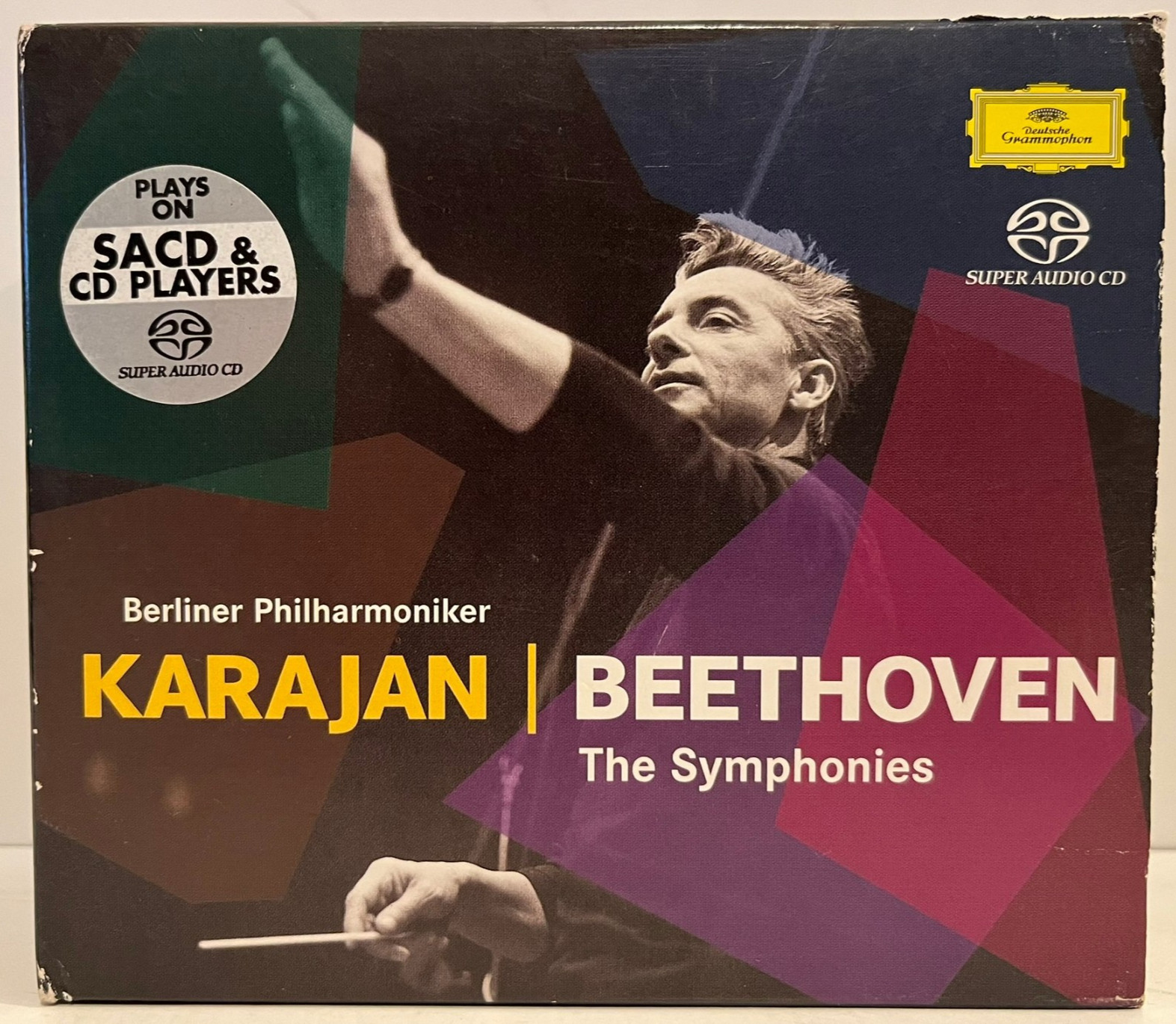 KARAJAN - Beethoven Symphonies (SACD Box Set) - Compact Disc CD - EX KARAJAN - Beethoven Symphonies (SACD Box Set) - Compact Disc CD - EX