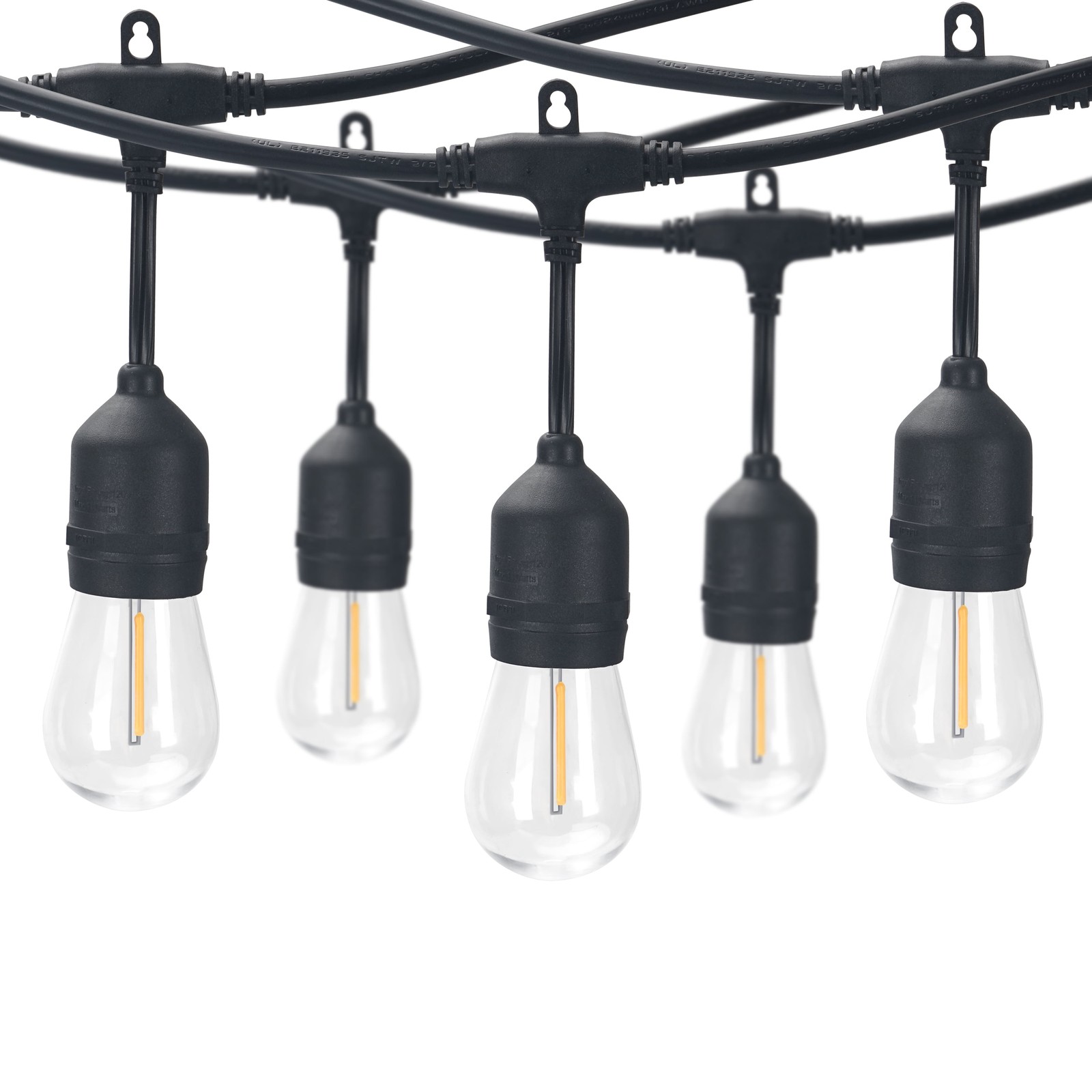 Better Homes & Gardens 48-Foot Outdoor Commercial String Lights, 24 Shatterproof Better Homes & Gardens 48-Foot Outdoor Commercial String Lights, 24 Shatterproof
