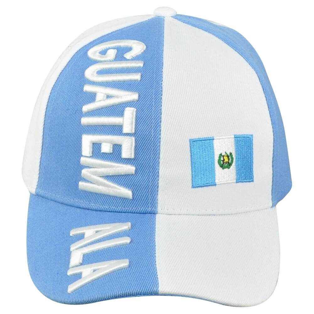 Guatemala Central America Country Two Tone Curved Bill Adjustable Adults Hat Cap