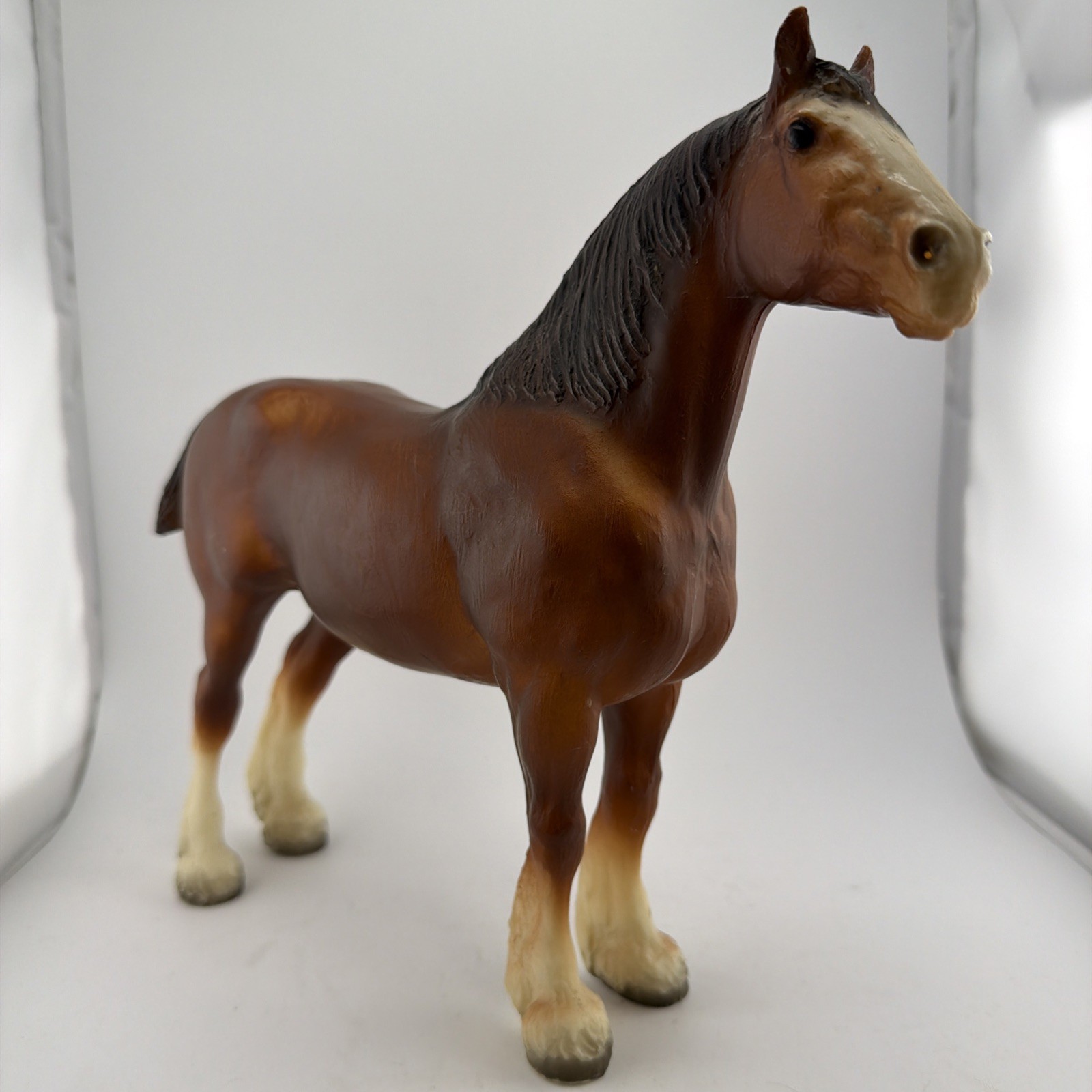 Vintage Breyer Model Horse Traditional Clydesdale Mare #83 Vintage Breyer Model Horse Traditional Clydesdale Mare #83