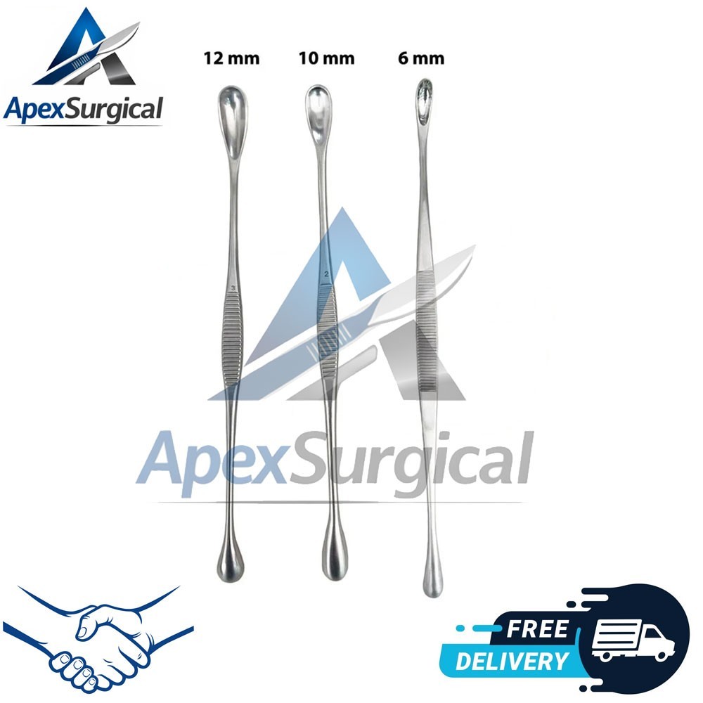 Gallstone Scoop Set Of 3Pcs Universal Surgical Instruments