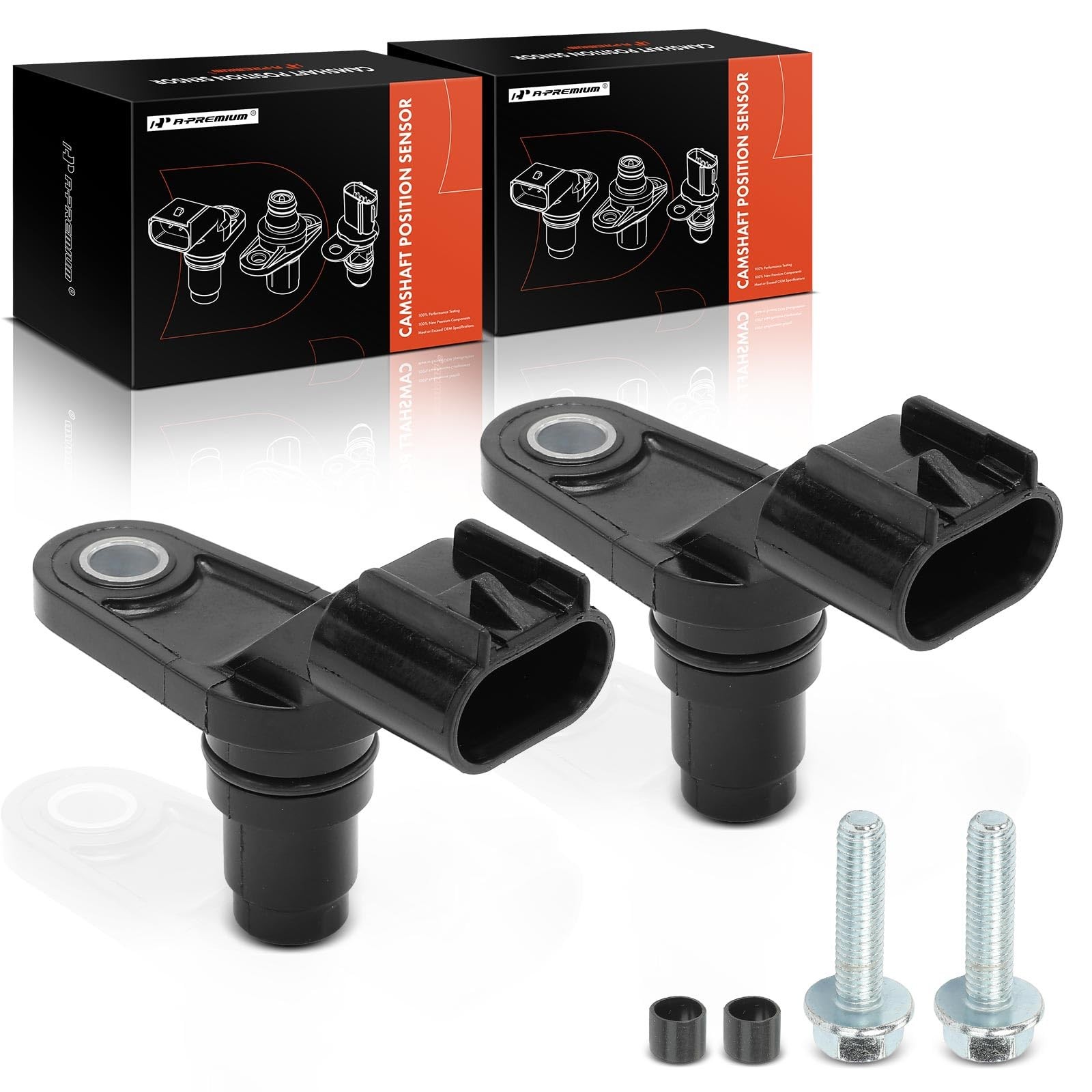 A-Premium 2-PC Engine Camshaft Position Sensor Compatible with Chevrolet... A-Premium 2-PC Engine Camshaft Position Sensor Compatible with Chevrolet...
