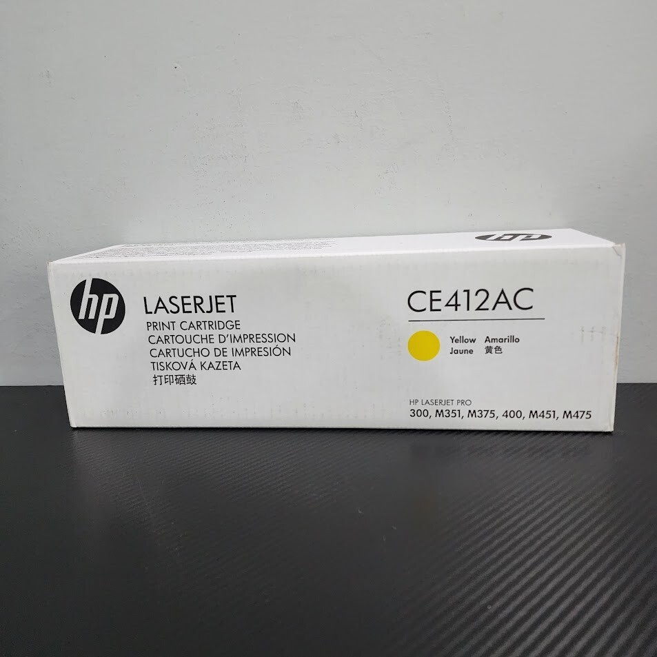 HP 305A Yellow Original LaserJet Toner Cartridge, CE412A HP 305A Yellow Original LaserJet Toner Cartridge, CE412A