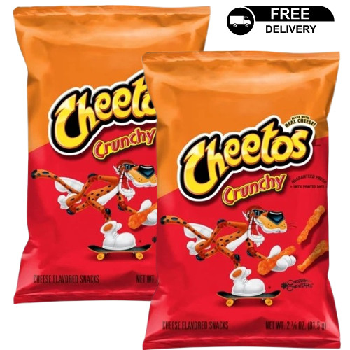 Cheetos Crunchy Pack of 2