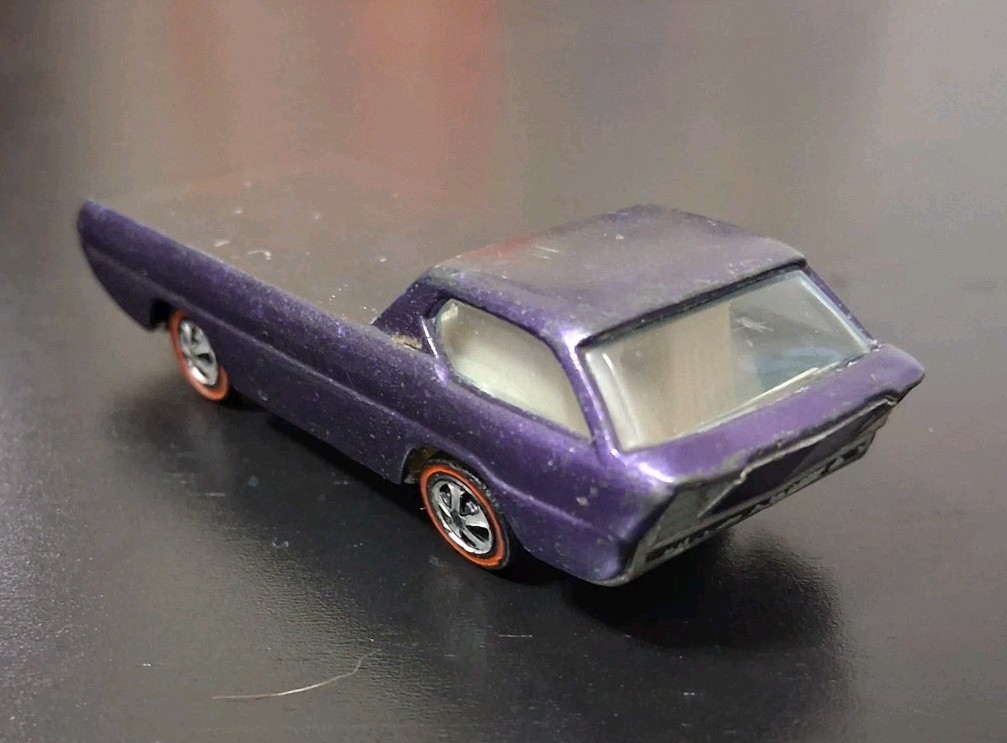 Vintage 1968 Hot Wheels Redline Deora Purple USA Clean