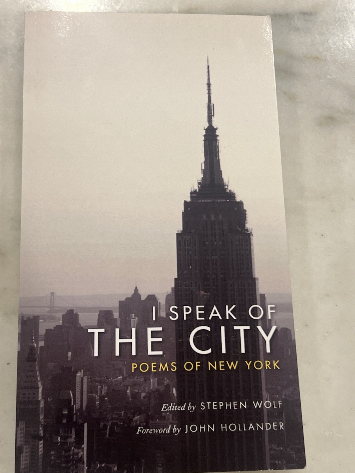 I Speak of the City by John Hollander 