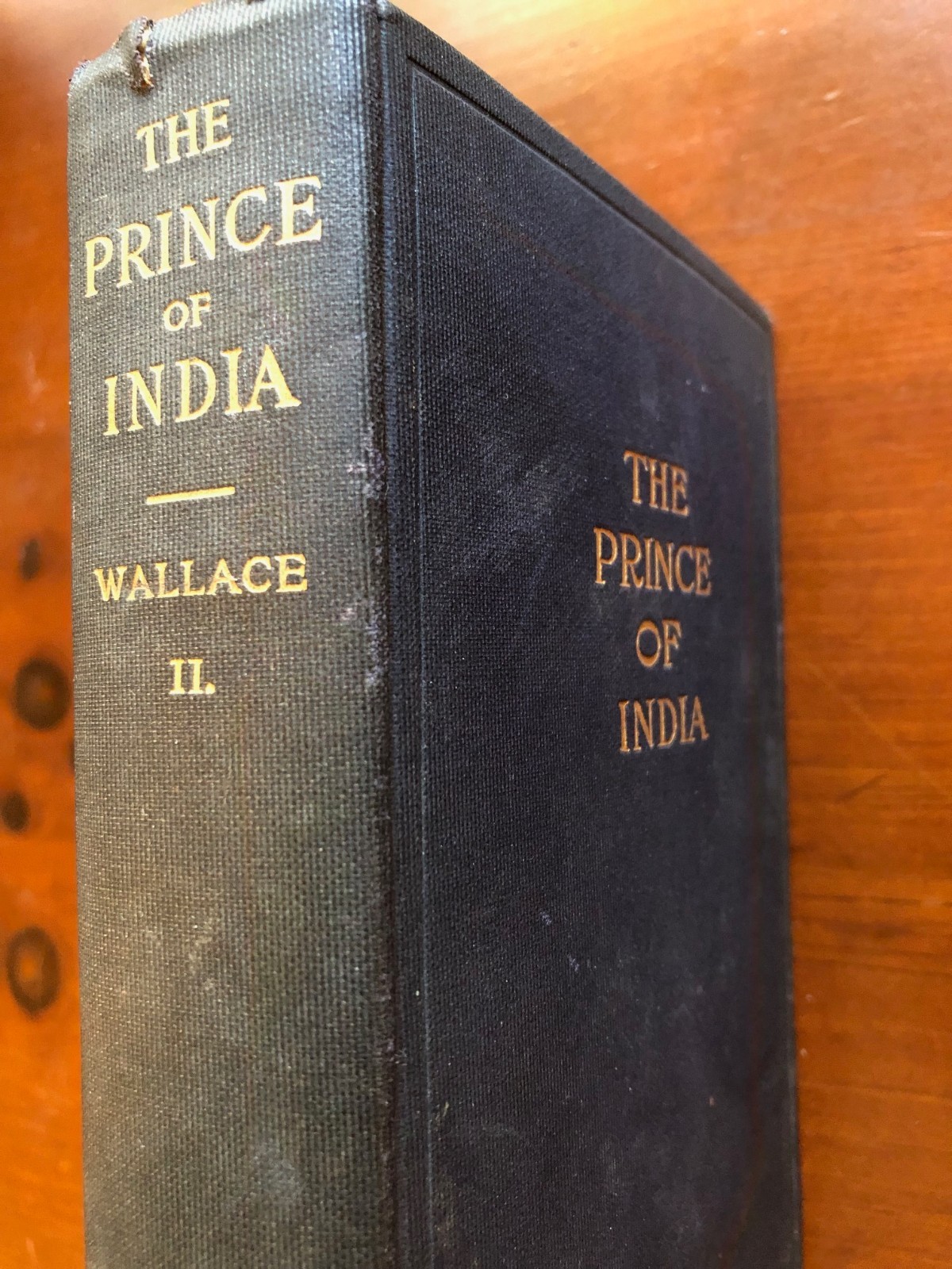 THE PRINCE OF INDIA 1906 WHY CONSTANTINOPLE FELL VOL II HC VF by WALLACE