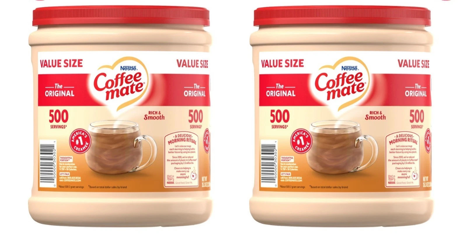 (2 Pack) Coffee mate Original Powder Coffee Creamer, 35.3 oz (2 Pack) Coffee mate Original Powder Coffee Creamer, 35.3 oz