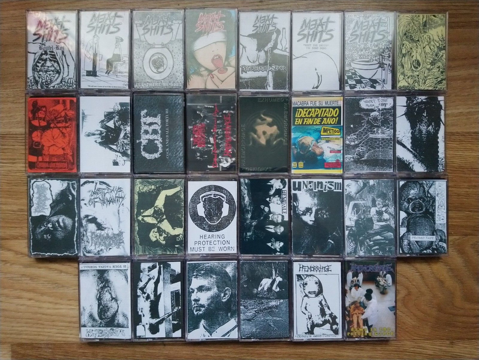 4 of 71 Tapes Lot CUM CBT Meat Shits Gut LDOH Regurgitate Haemorrhage Agathocles 4 of 71 Tapes Lot CUM CBT Meat Shits Gut LDOH Regurgitate Haemorrhage Agathocles