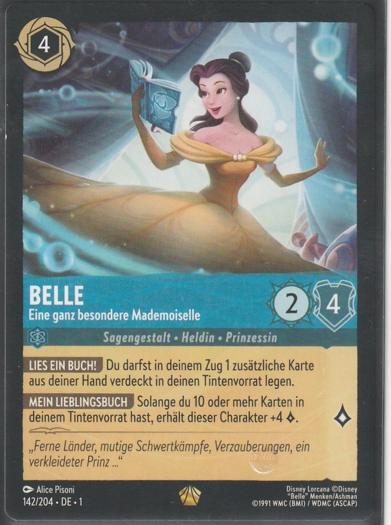 Lorcana Belle - A Very Special Mademoiselle 142/204 The First Chapter