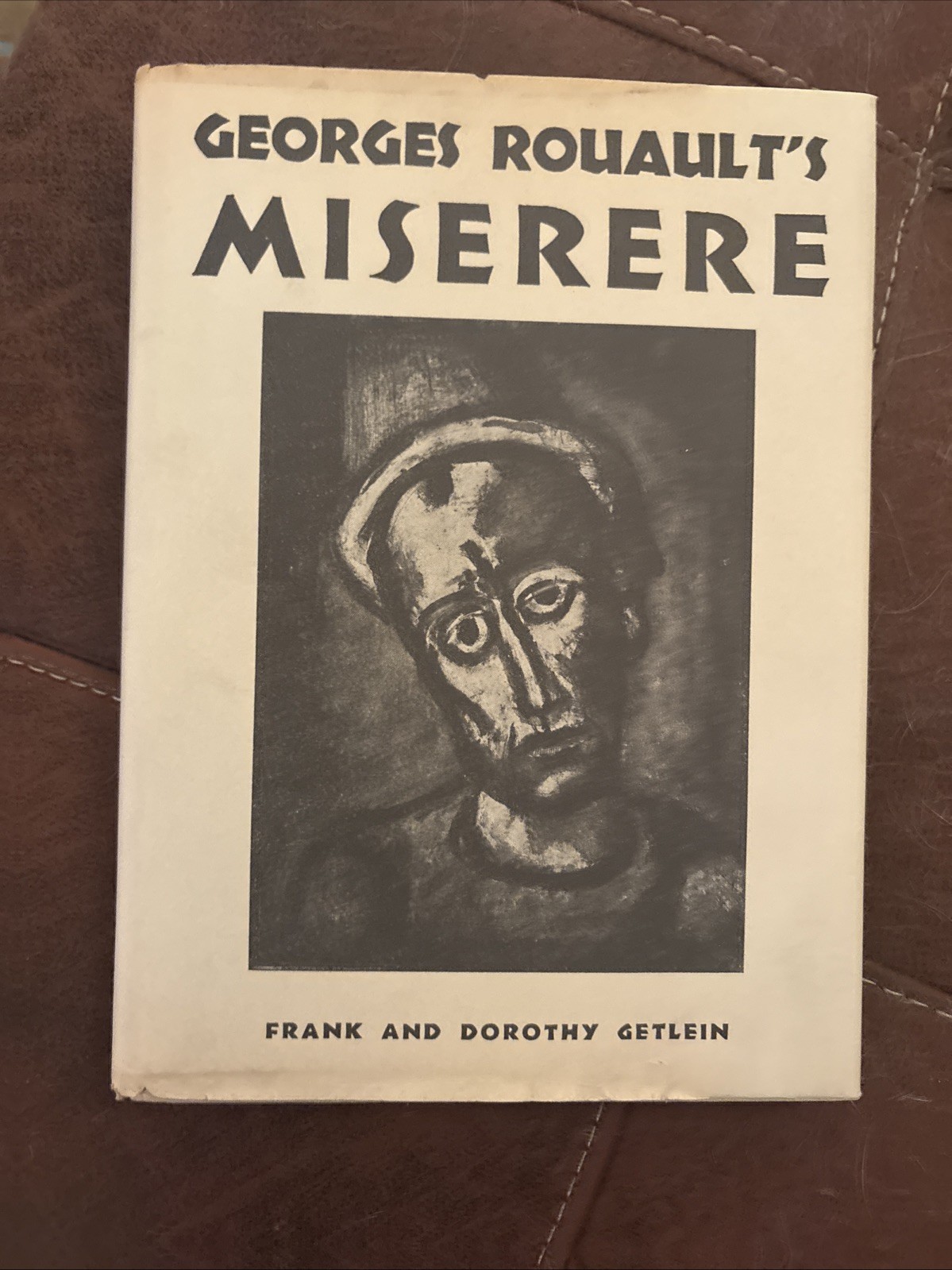Vintage “Georges Rouault’s Miserere” Hardcover Art Book Published 1964