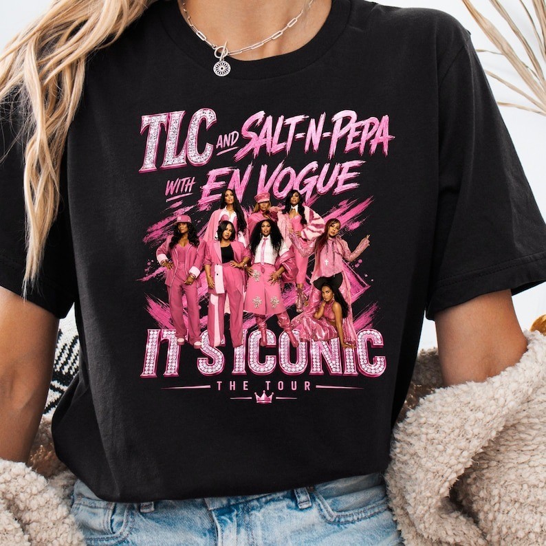 HOT TLC Salt-N-Pepa En Vogue 2026 Tour T-Shirt Merch reprint