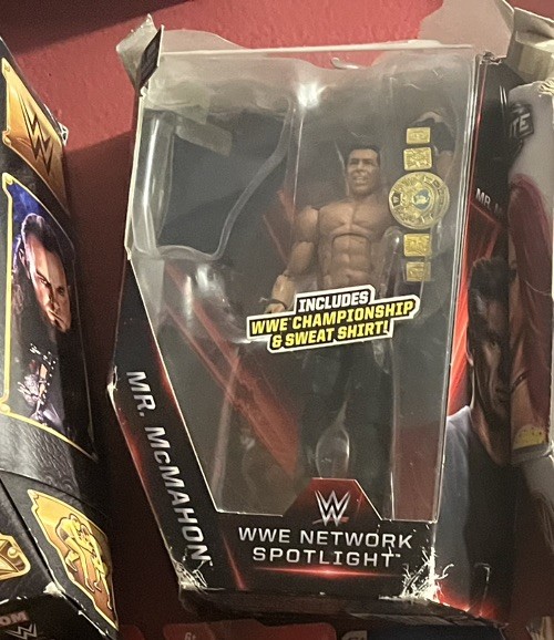 WWE Network Spotlight Elite Vince McMahon Figure Exclusive 1999 Royal Rumble  