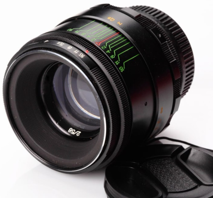 Helios 44-2 CLA 58mm f2 Bokeh portrait Lens Fixed DSLR M42 Mount Canon Soviet