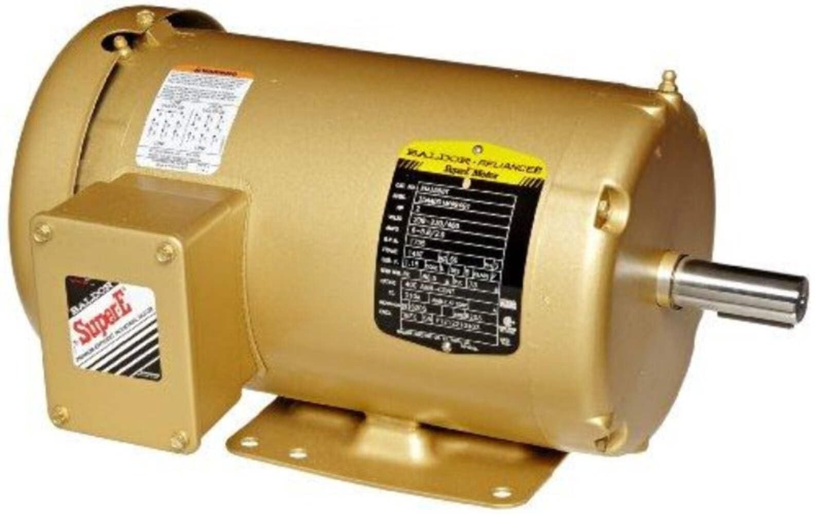 Baldor M3155T 2 HP MOTOR Used