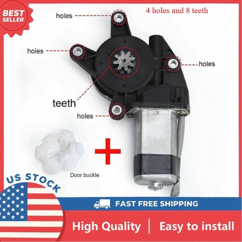 12V Left Side Power Window Lifter Regulator Motor for Honda Insight /Honda Civic