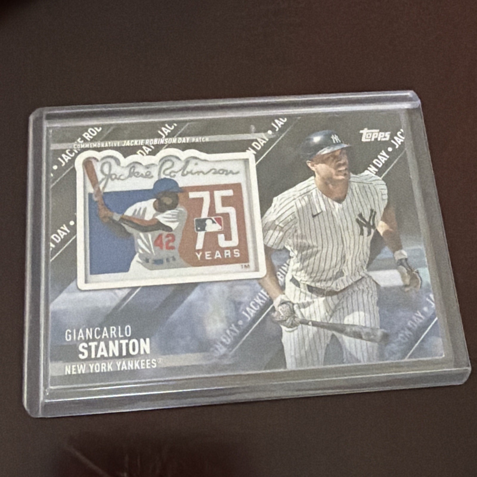 2022 Topps Update - Special Event Patch Relics Giancarlo Stanton  /199 (MEM)