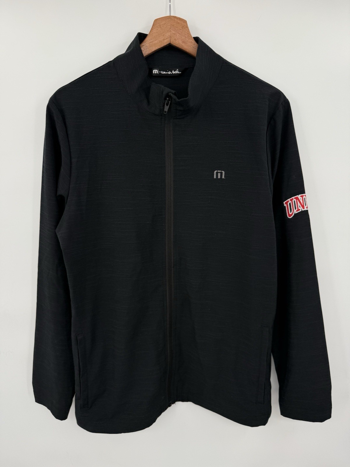 Travis Mathew UNLV Rebels Men’s Full Zip Jacket Black Size Small