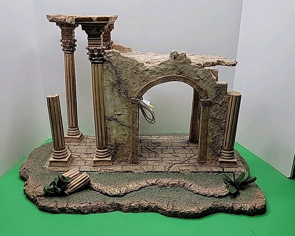 Fontanini Lighted Roman Coliseum Stable Nativity - 50543. Coliseum Only - Heavy.