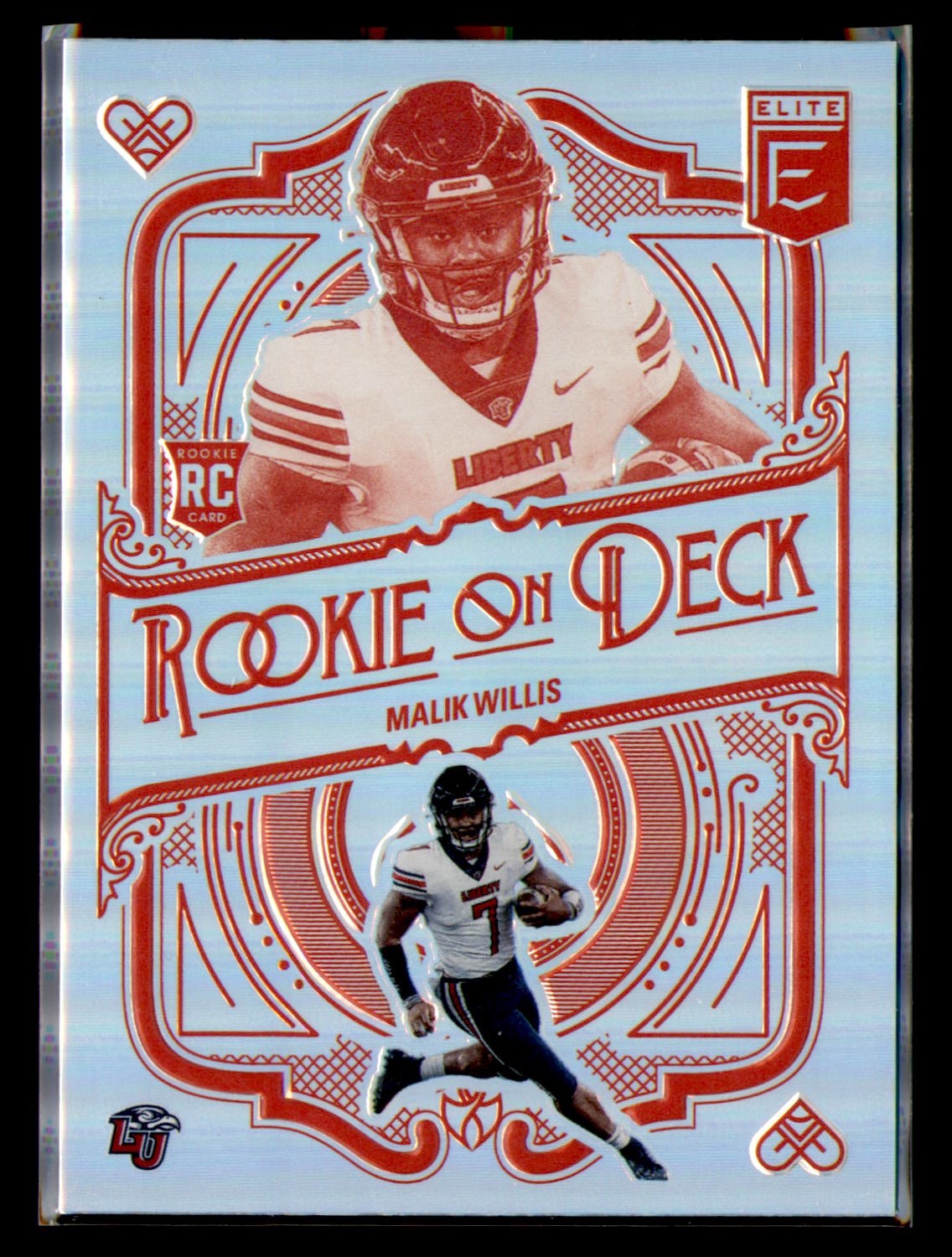 2022 Donruss Elite #RD-2 Malik Willis Rookie on Deck 2022 Donruss Elite #RD-2 Malik Willis Rookie on Deck