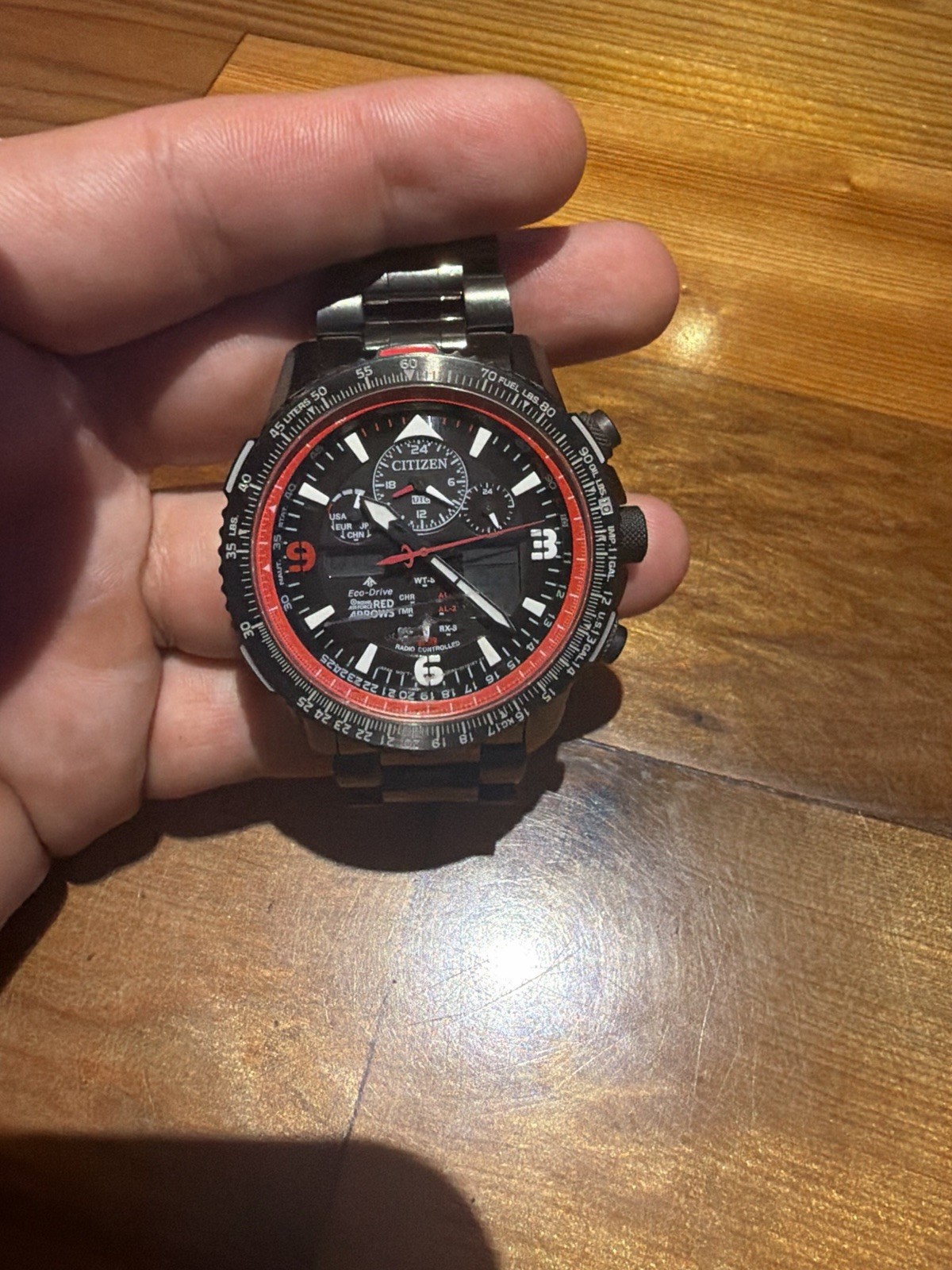 Citizen Promaster Skyhawk A-T Red Arrows Limited Edition Watch Eco Drive U680