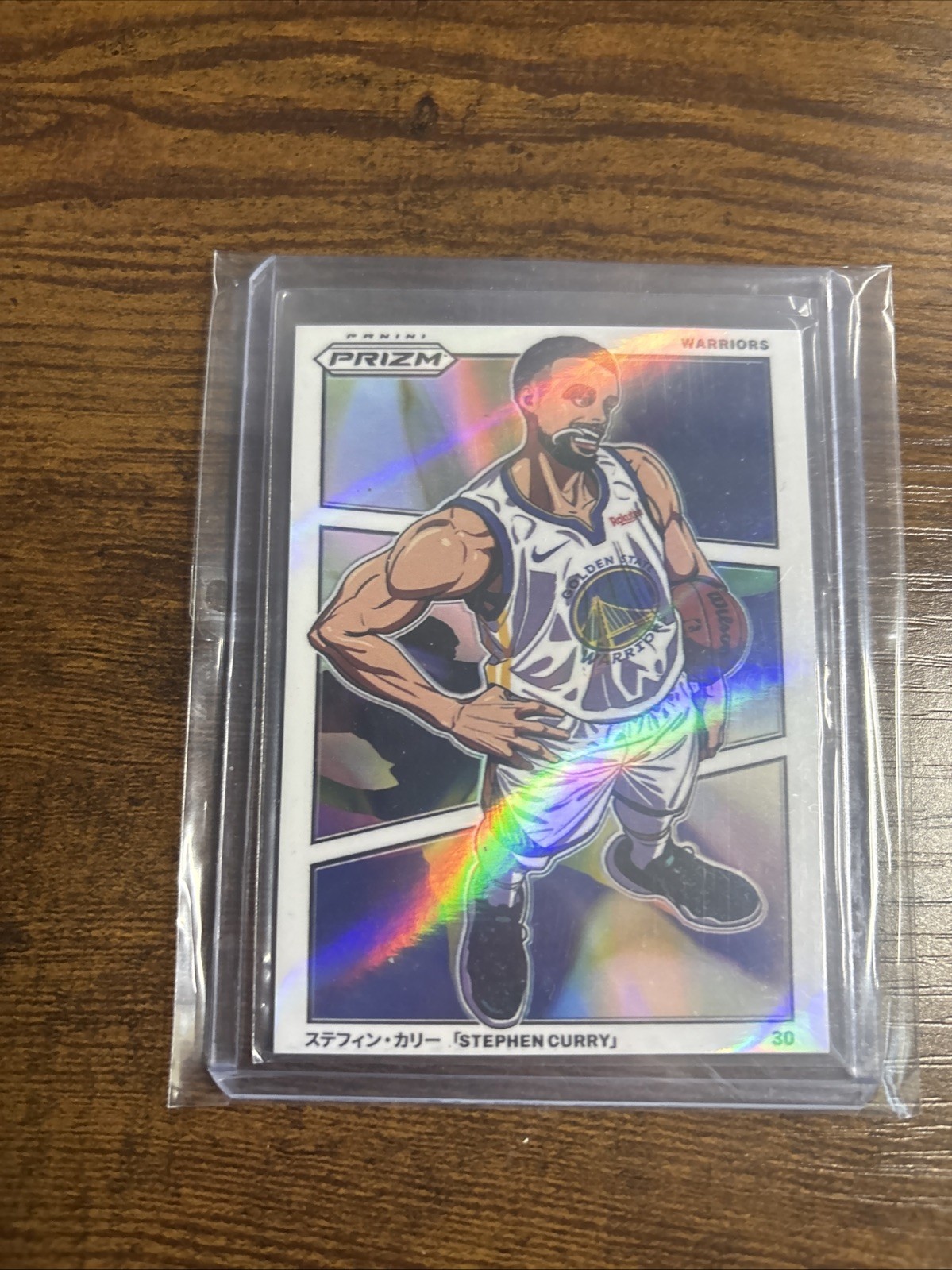 CUSTOM 2024-25 Panini Prizm - Manga Stephen Curry #4 CUSTOM 2024-25 Panini Prizm - Manga Stephen Curry #4