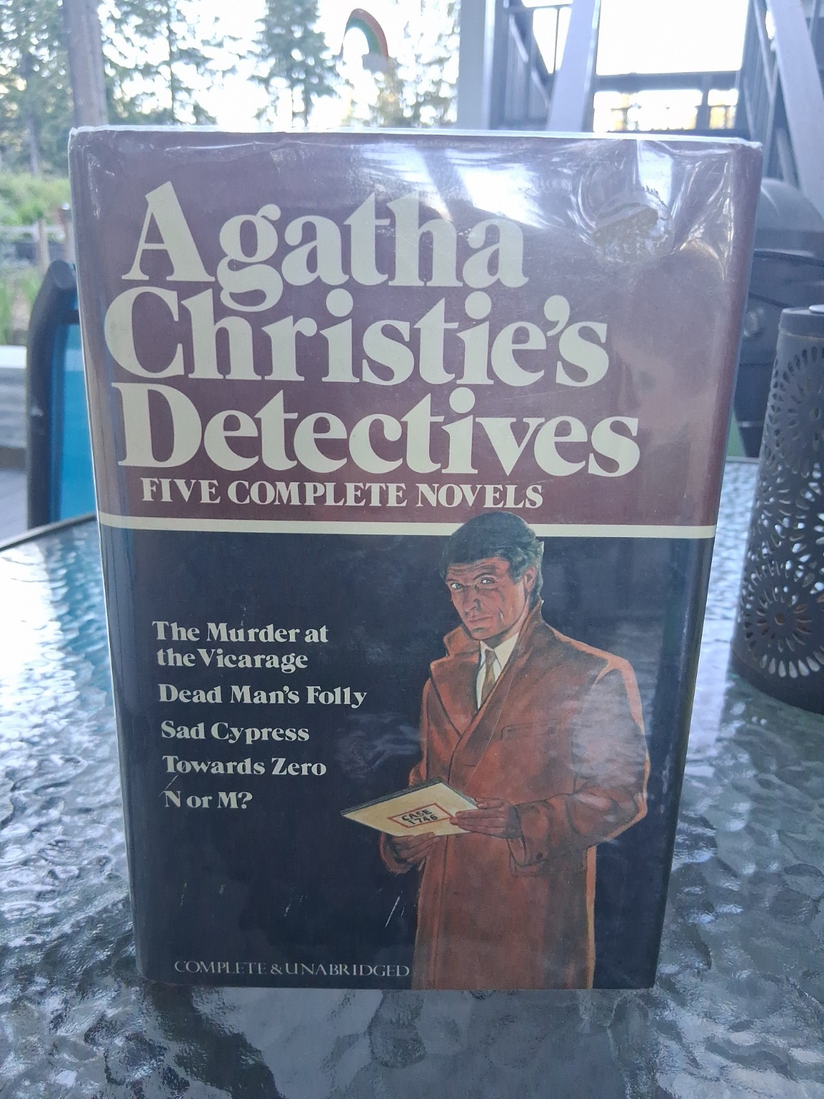 Vintage 1982 Agatha Christie\'s Detectives Five Complete Novels Avenel Books