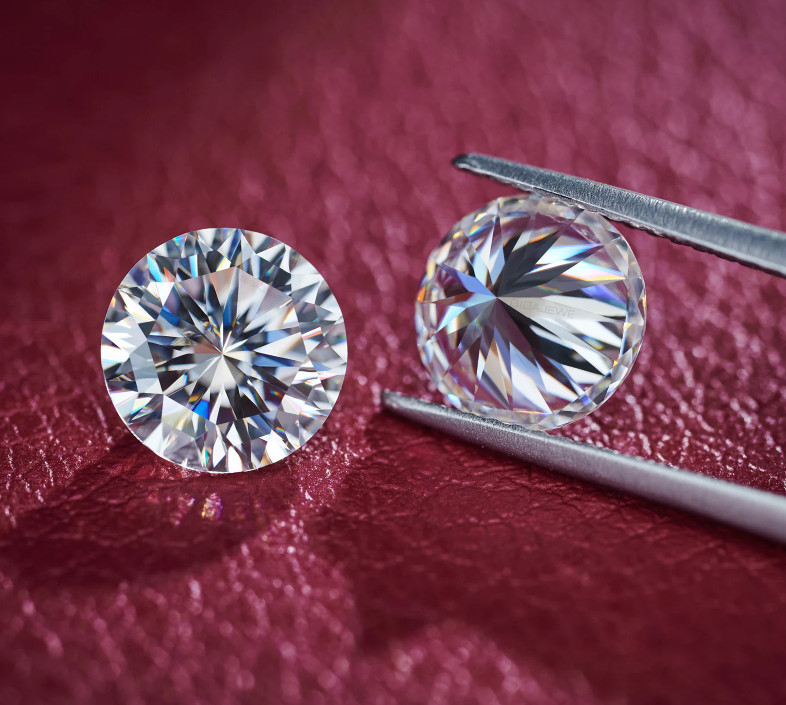 2 Ct Lab-Grown Diamond Round Cut Natural D Color Clarity GGA Certified Loose Gem