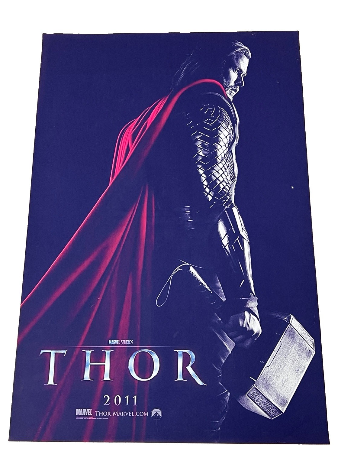 Marvel Studios Thor 2011 Original Promotional Fabric Display – DASM Resort Marvel Studios Thor 2011 Original Promotional Fabric Display – DASM Resort