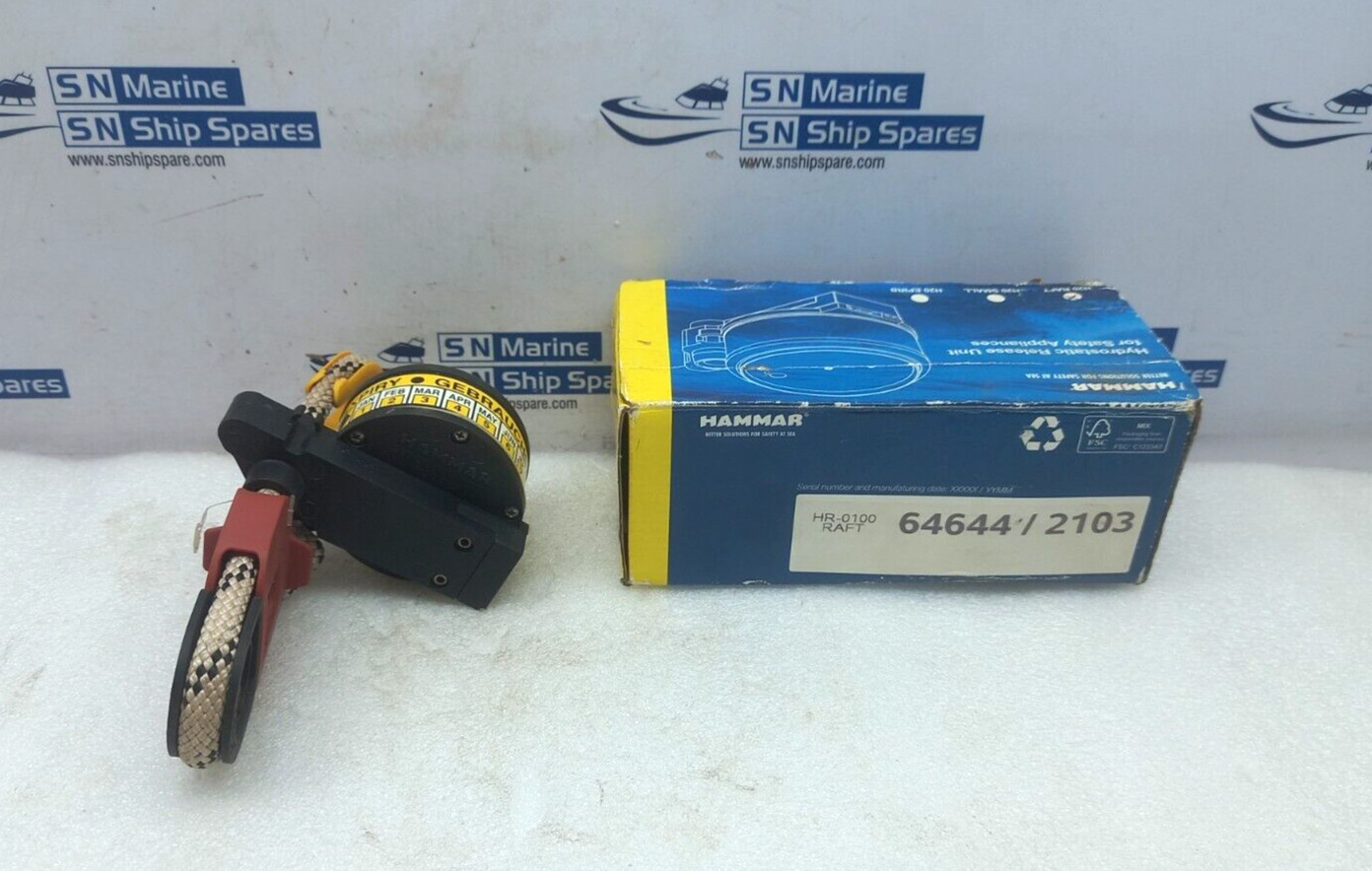 Hammar H20 R Hydrostatic Release For Liferafts Also For Rafts  25 PERS