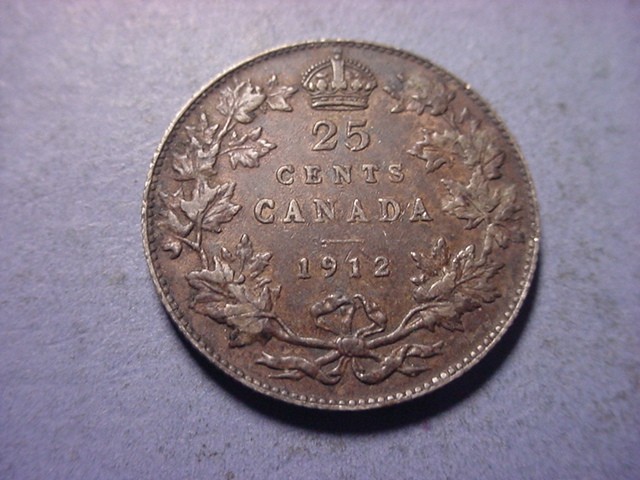 Canada 25 Cents 1912 #97003