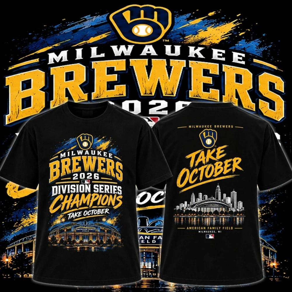 HOT ITEM Take October Baseball - Milwaukee Brewers NLDS Champions 2026 Fan Gift