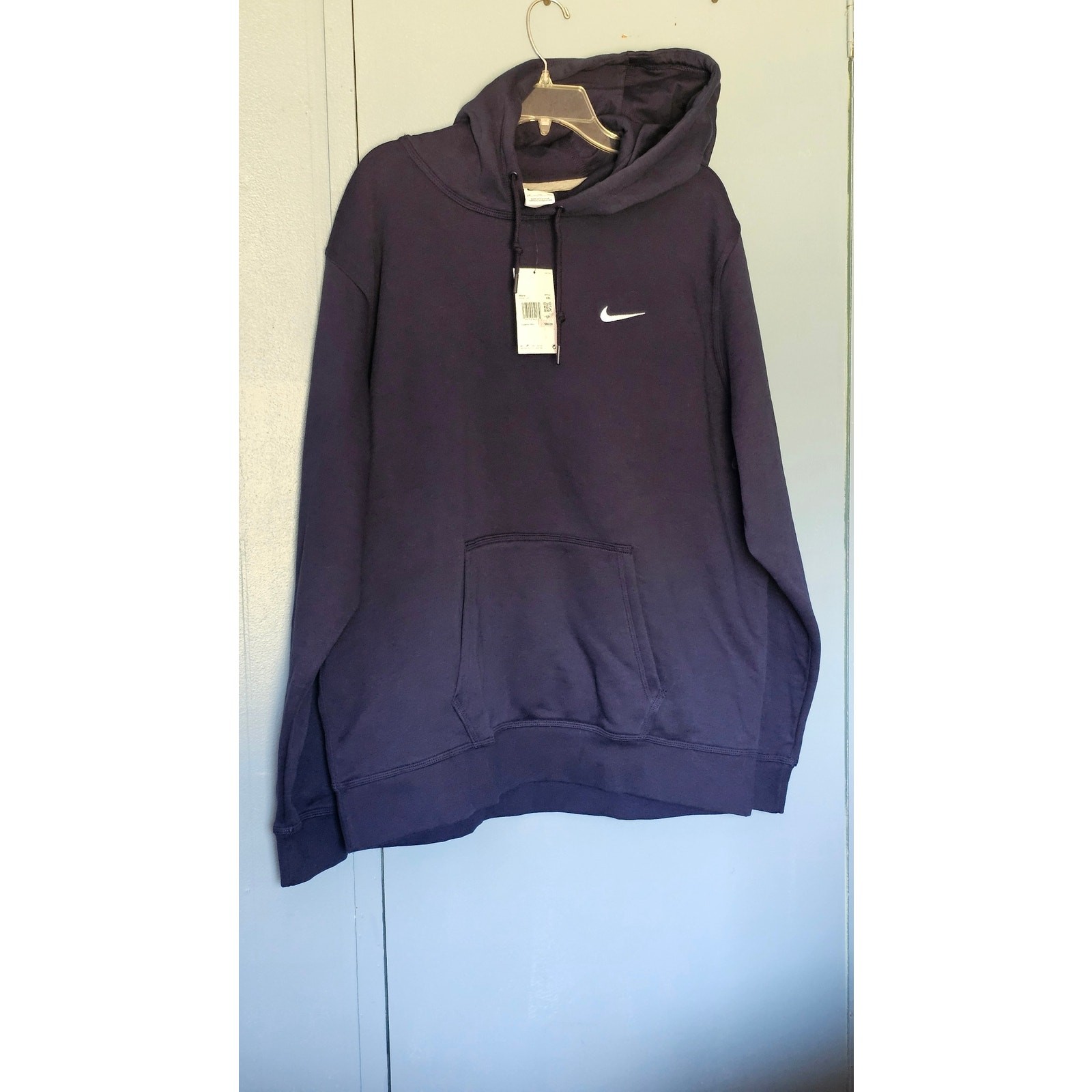 Nike Sportswear Club Fleece / Solo Swoosh Hoodie — Men\'s XXL, NWT Nike Sportswear Club Fleece / Solo Swoosh Hoodie — Men\'s XXL, NWT