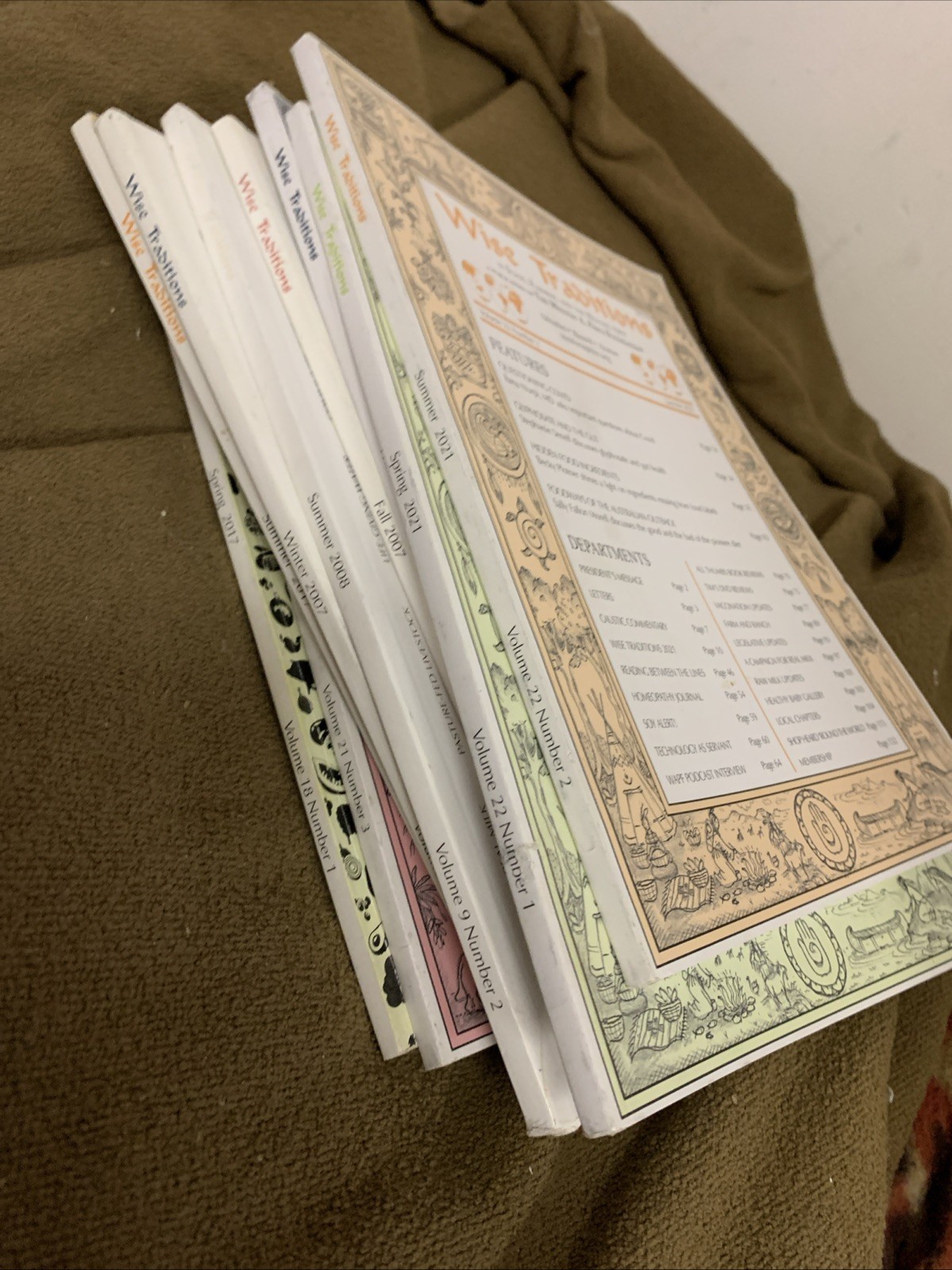 Lot Of 9 Wise Traditions Journals 2007-2021 Farm Life Homesteading Lot Of 9 Wise Traditions Journals 2007-2021 Farm Life Homesteading