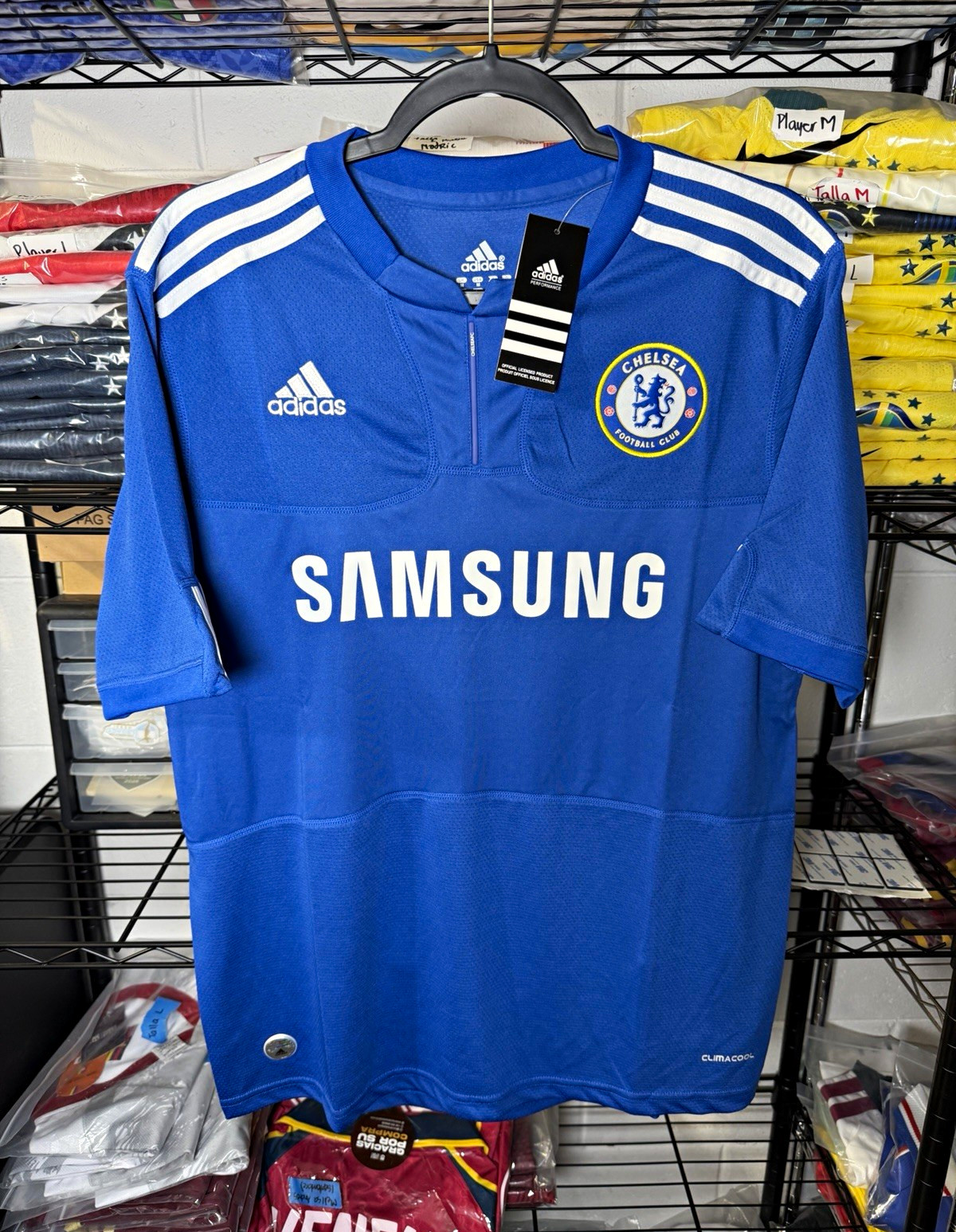adidas Chelsea FC Soccer Jersey Samsung Sponsor E84291 APU002 2009/2010 adidas Chelsea FC Soccer Jersey Samsung Sponsor E84291 APU002 2009/2010