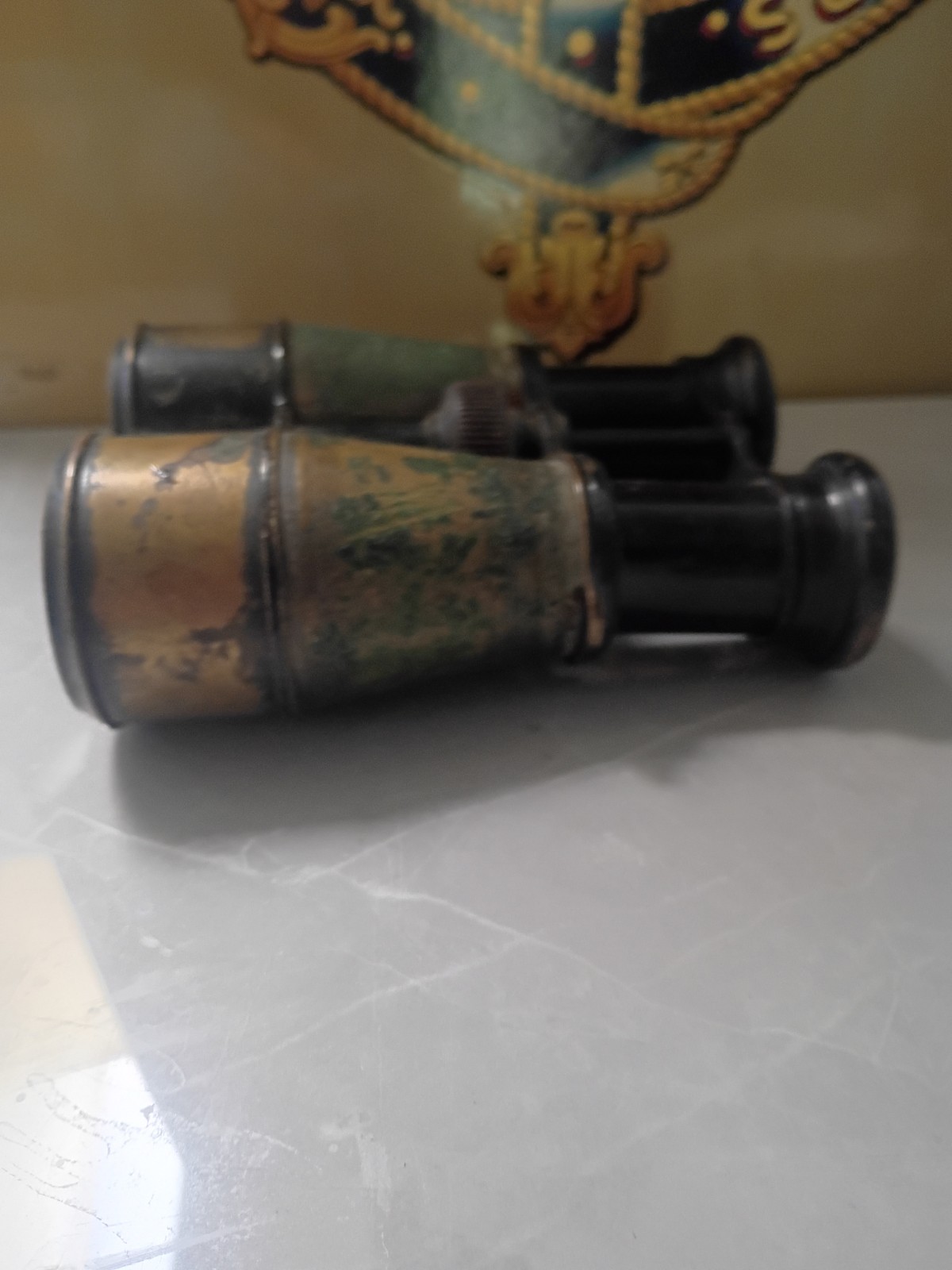 WW1 Military Binoculars Binos Field Glasses WW1 Military Binoculars Binos Field Glasses