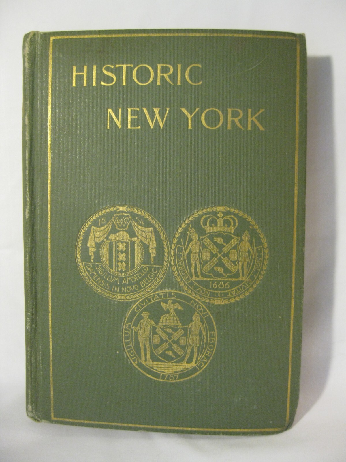1897 Historic New York Being The First Series Half Moon Papers Illustrated VTG