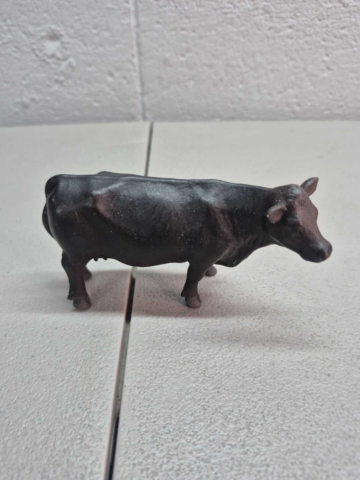 Schleich Farm Life 13269 Brown Cow RETIRED Bovine Farm Life Animal Toy 
