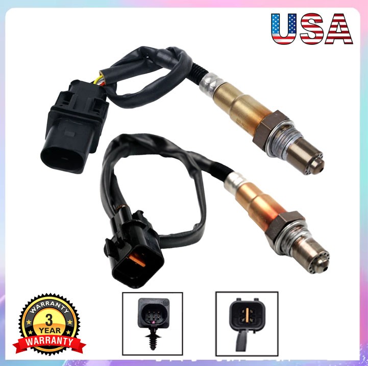 2x Up+Down Oxygen O2 Sensor For 2014-2016 Hyundai Elantra 2019 Kia Forte 2.0L L4
